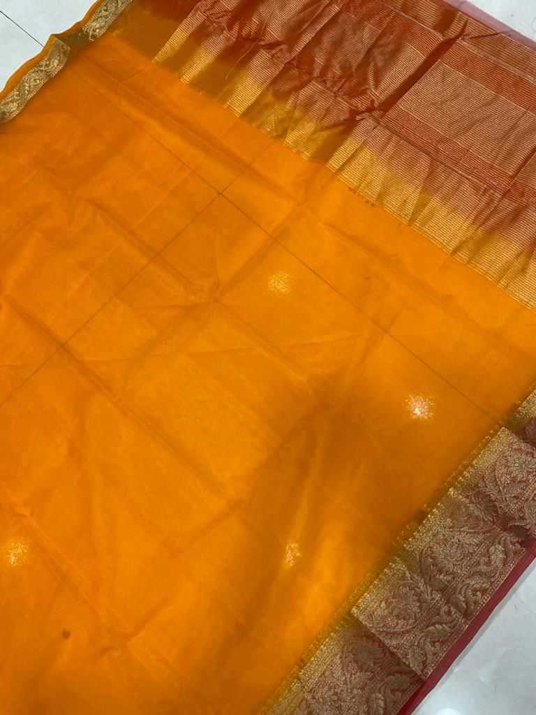 YNF ORGANZA RDM SOLID WHOLESALE SAREES MANUFACTURER